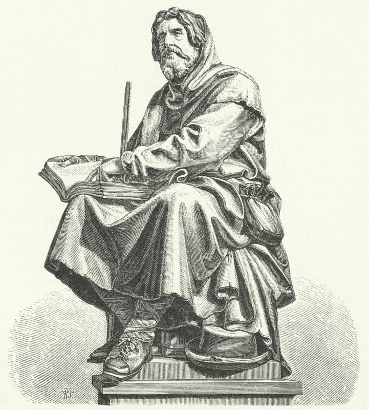 Pietro Valdo, fondatore del movimento spirituale cristiano medievale noto come Valdesi da German School