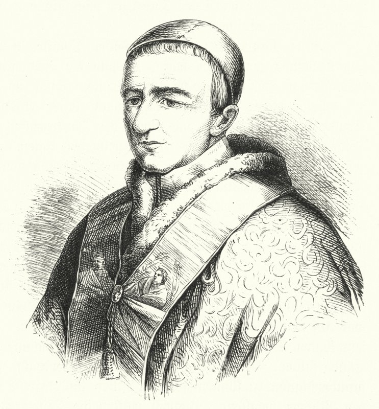 Papa Gregorio XVI (incisione) da German School