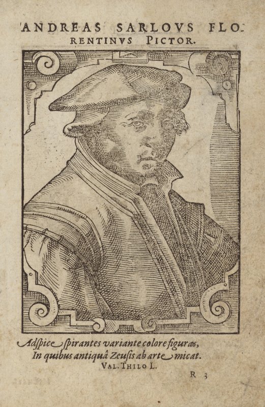 Ritratto di Andreas Sarlous da German School