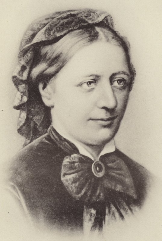 Ritratto di Clara Schumann da German School