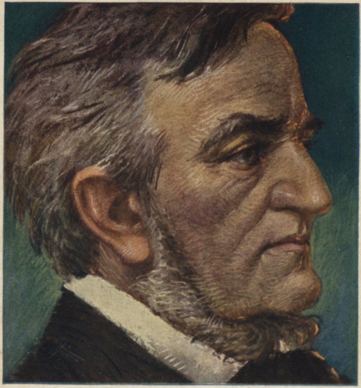 Ritratto di Richard Wagner da German School