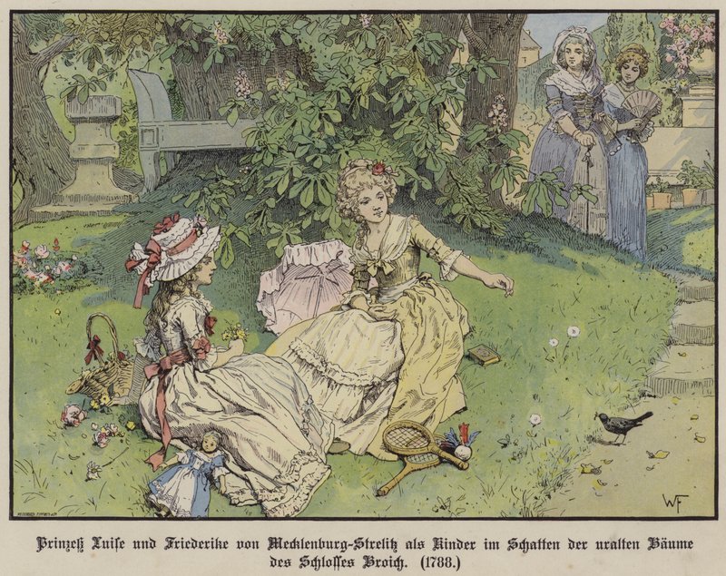 Principesse Louise e Frederike di Mecklenburg-Strelitz all