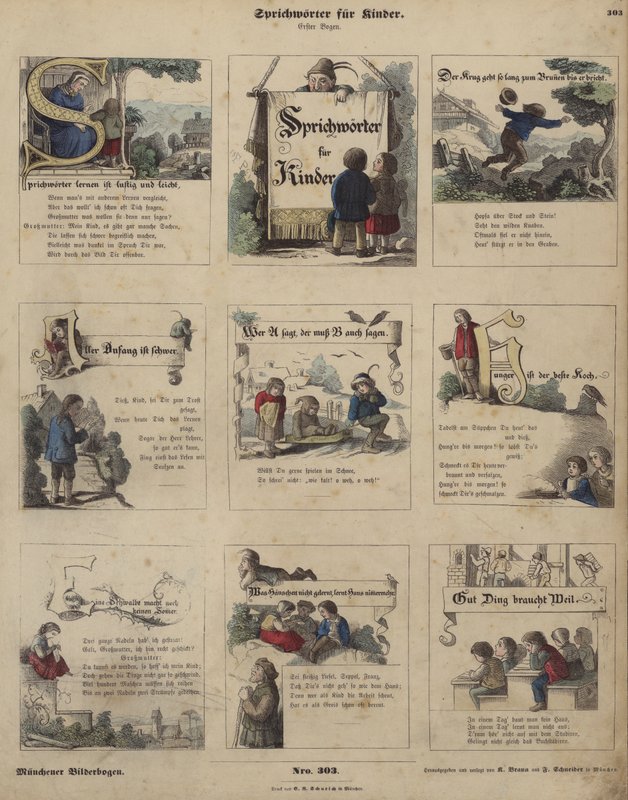 Proverbi per bambini da German School