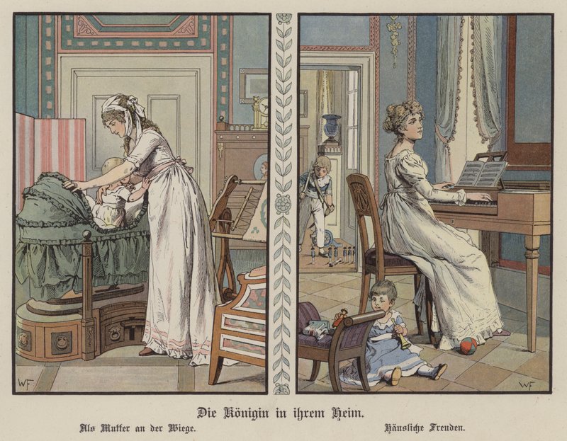 La regina Luisa di Prussia a casa da German School