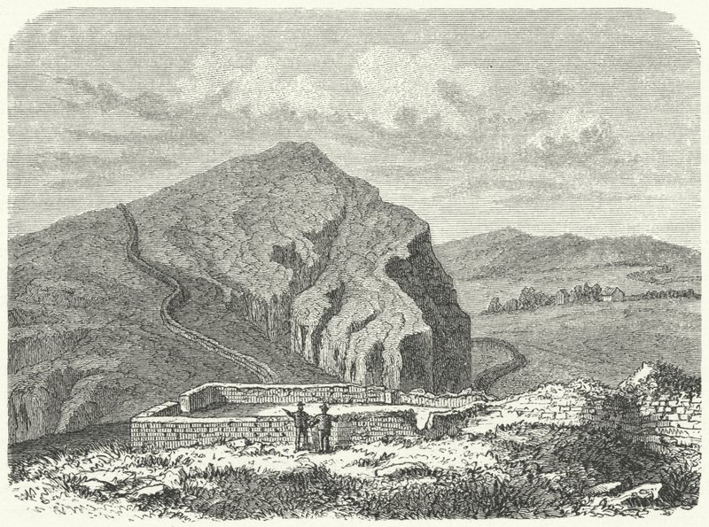 Resti del Muro di Severo, a nord del Vallo di Adriano da German School