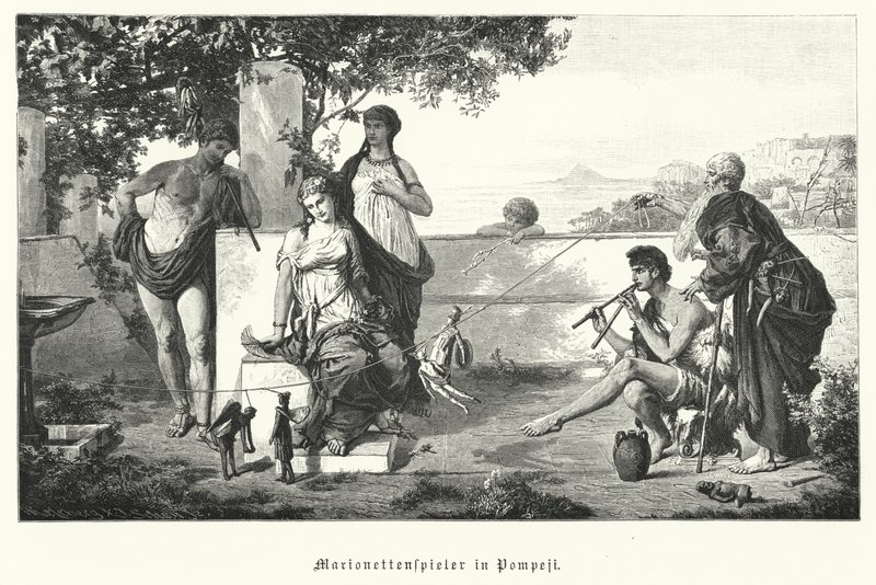 Burattinai romani a Pompei da German School