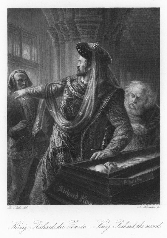 Scena da Riccardo II da German School