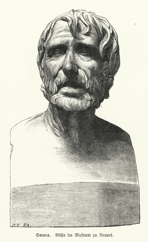 Seneca il Giovane, filosofo, statista e drammaturgo romano da German School