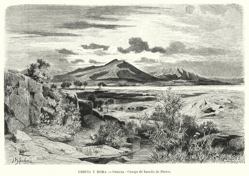 Sito della battaglia di Platea, Grecia da German School