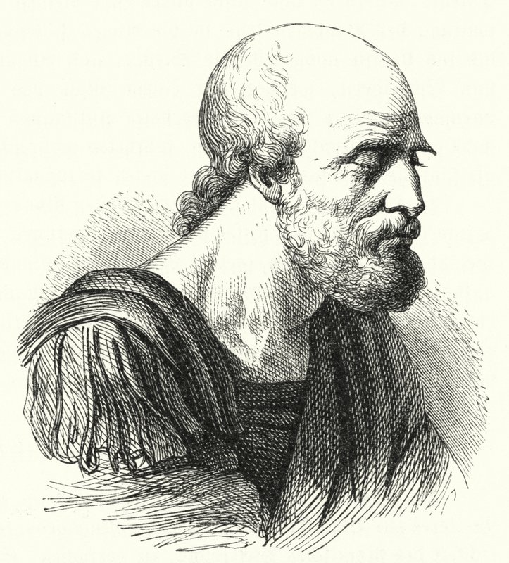 Il generale bizantino Belisario da vecchio da German School