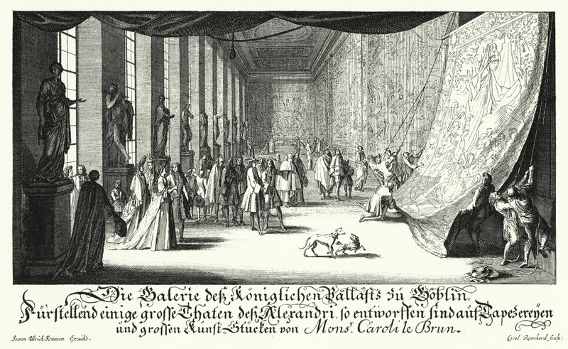 La Galerie des Gobelins, Parigi da German School