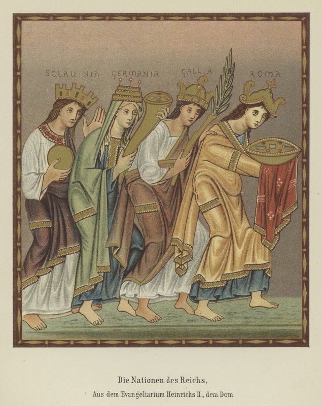 Le nazioni del Sacro Romano Impero da German School