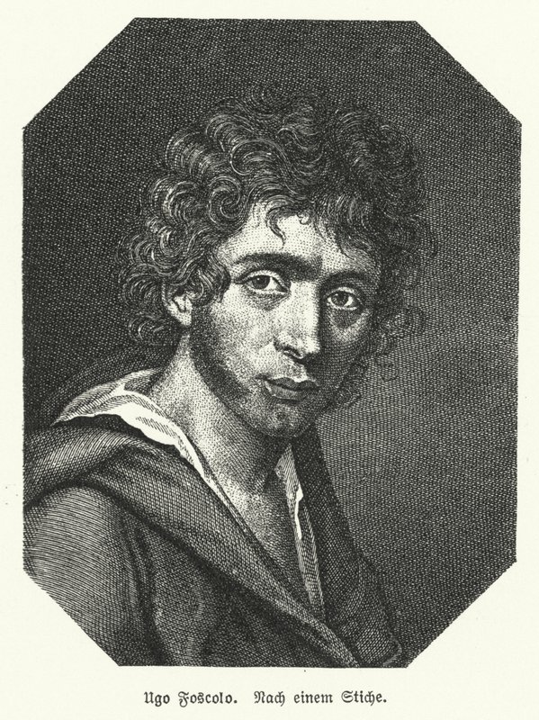 Ugo Foscolo, poeta, soldato e rivoluzionario italiano da German School