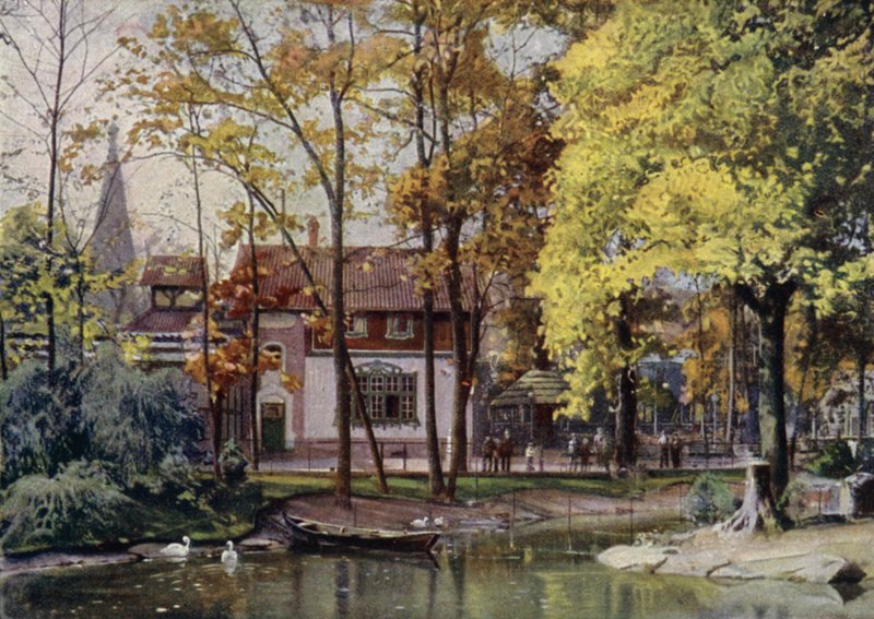 Ristorante Waldschanke, Giardino Zoologico di Berlino, Germania da German School