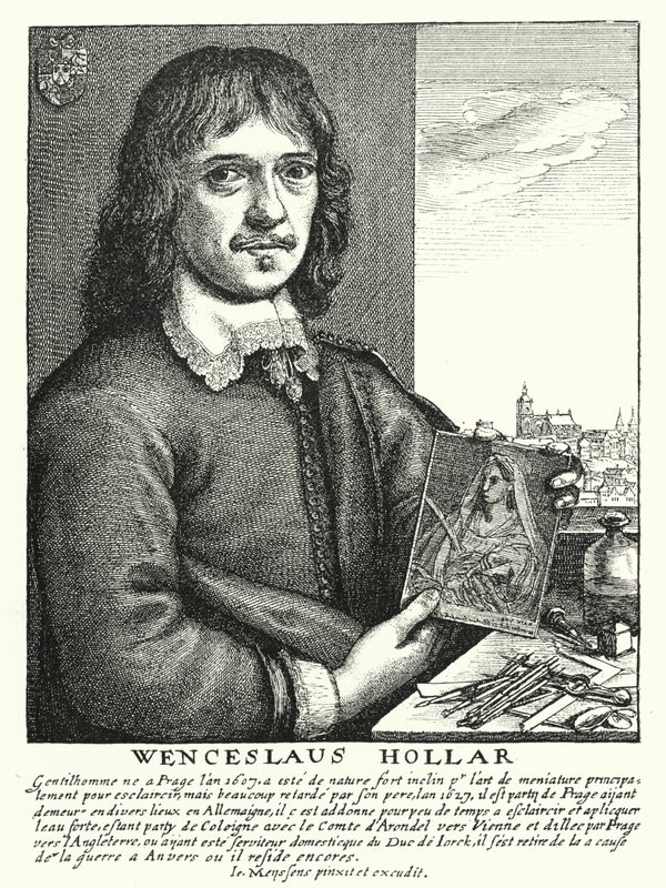 Wenceslaus Hollar, disegnatore, incisore e illustratore boemo da German School