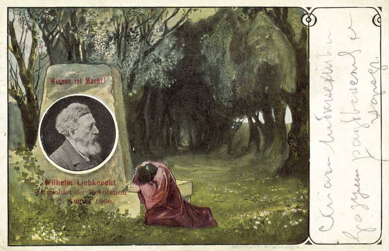 Wilhelm Liebknecht, politico socialdemocratico tedesco da German School