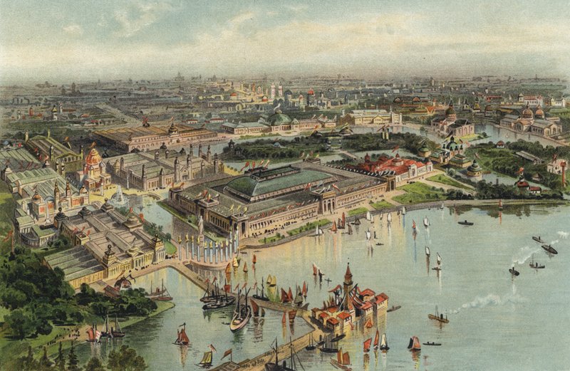 Esposizione Colombiana Mondiale, Chicago, Illinois, USA, 1893 da German School