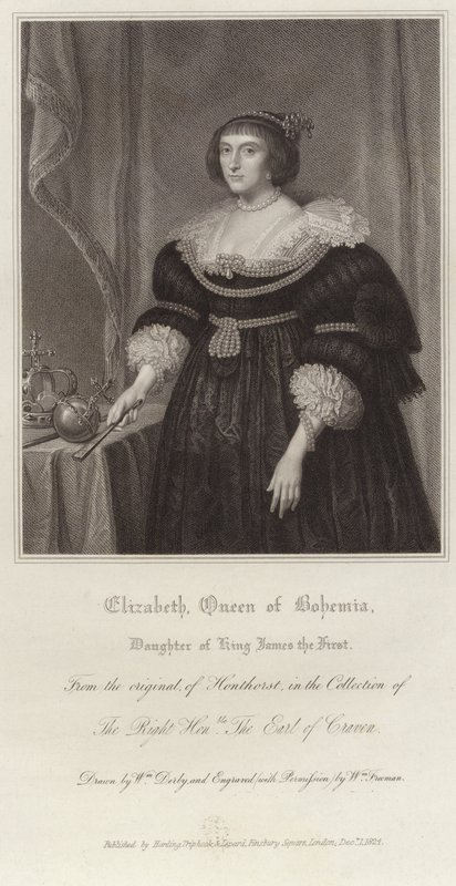 Elisabetta, Regina di Boemia da Gerrit van Honthorst