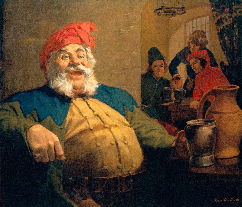 Sir John Falstaff da Gerritt Vandersyde
