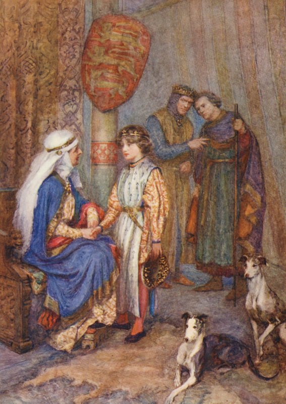 Shakespeare, Re Giovanni da Gertrude E. Demain (after) Hammond