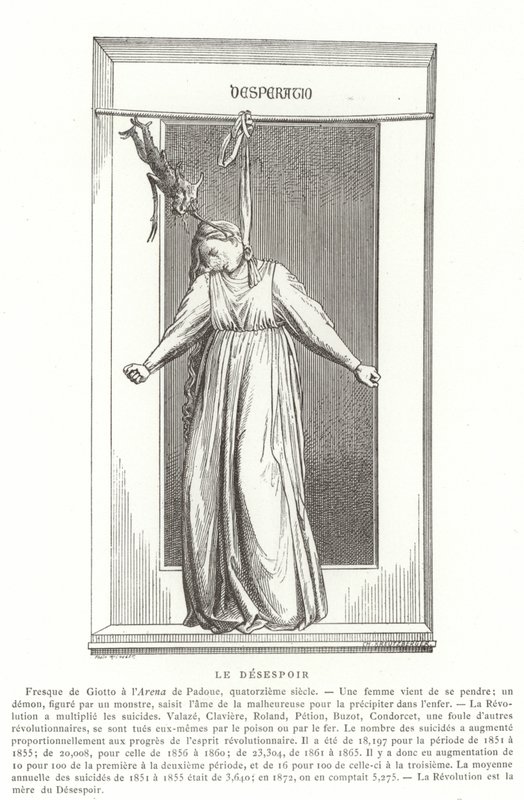 Disperazione da Giotto di Bondone