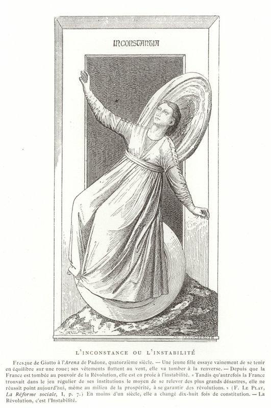 Incostanza da Giotto di Bondone