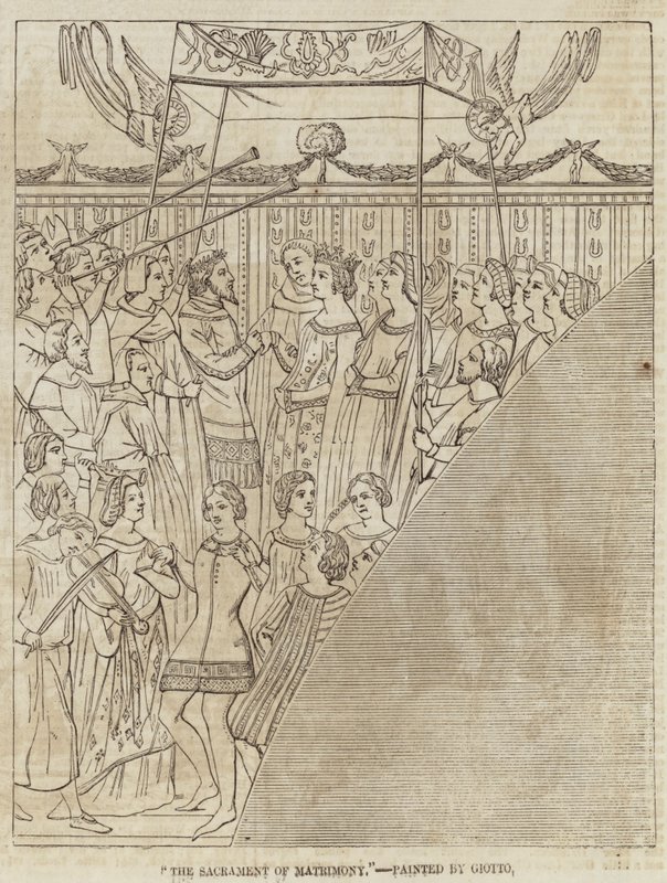 Il Sacramento del Matrimonio da Giotto di Bondone