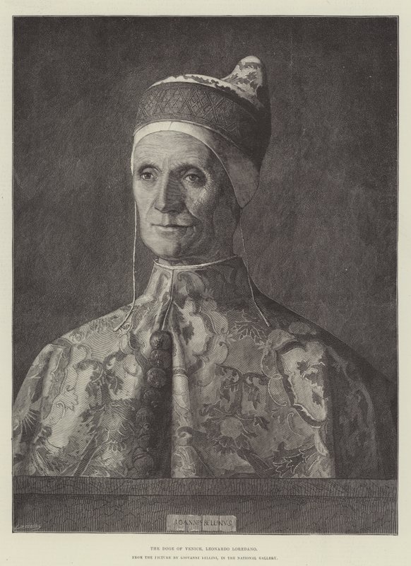 Il Doge di Venezia, Leonardo Loredano, nella National Gallery da Giovanni Bellini