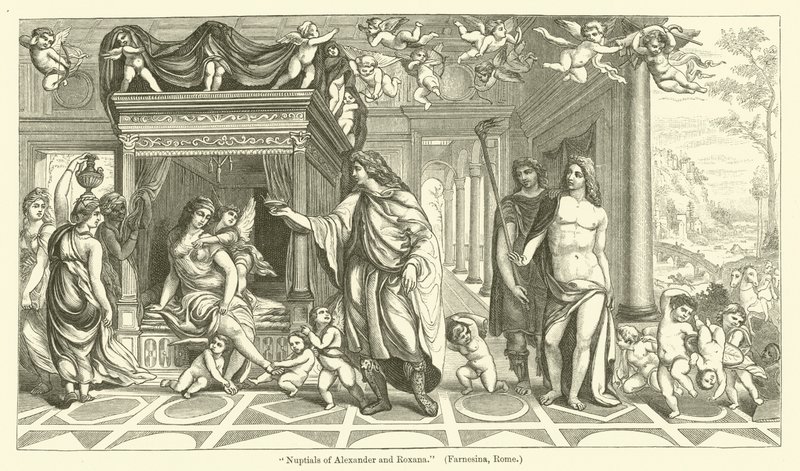 Nozze di Alessandro e Rossana da Giovanni Antonio Bazzi Sodoma