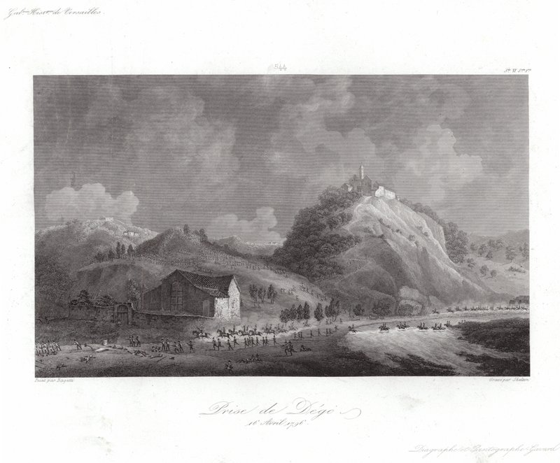 Prise De Dego da Giuseppe Pietro Bagetti