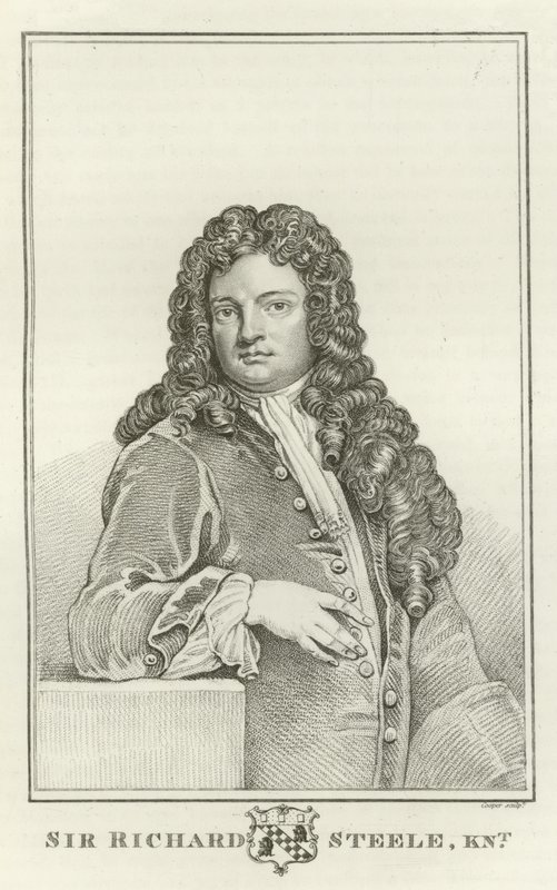 Sir Richard Steele, Cavaliere da Godfrey Kneller
