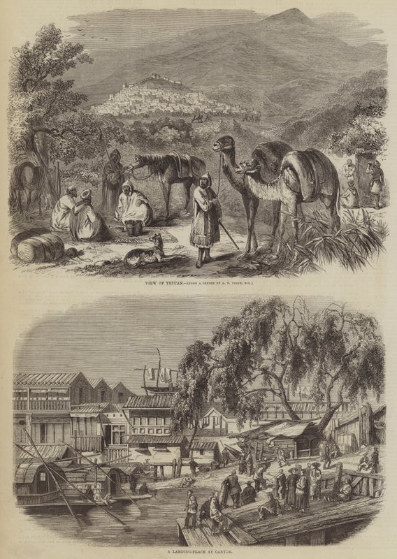 Schizzi cinesi da Godfrey Thomas Vigne