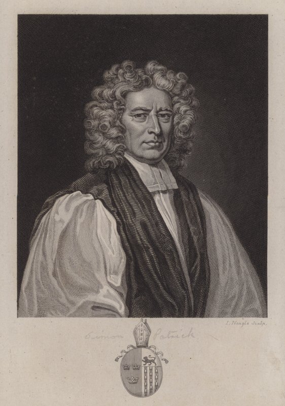 Simon Patrick, Vescovo di Ely da Godfrey (after) Kneller