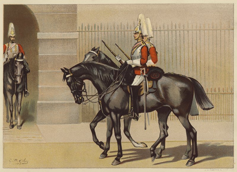 1º Guardie della Vita da Godfrey Douglas Giles