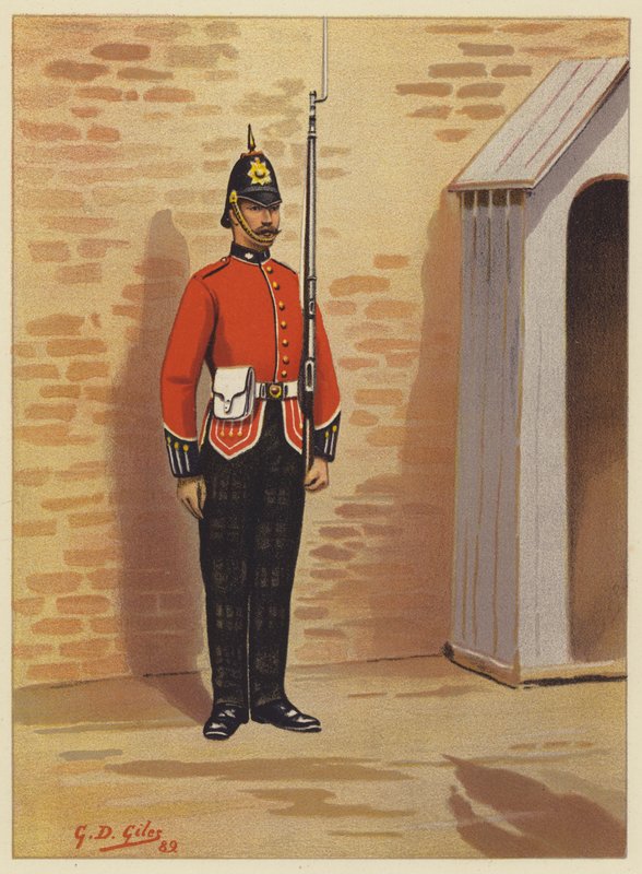 25º, Kings Own Scottish Borderers da Godfrey Douglas Giles