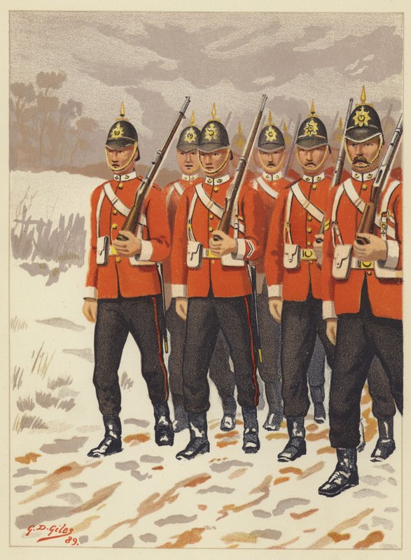 68º, Durham Light Infantry da Godfrey Douglas Giles