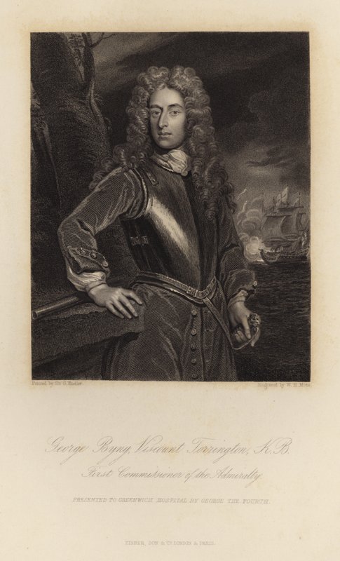 George Byng Visconte Torrington da Godfrey Kneller