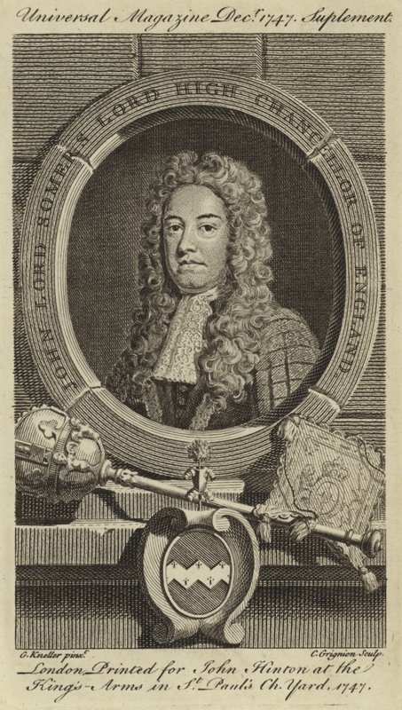 John Lord Somers, Lord Alto Cancelliere d