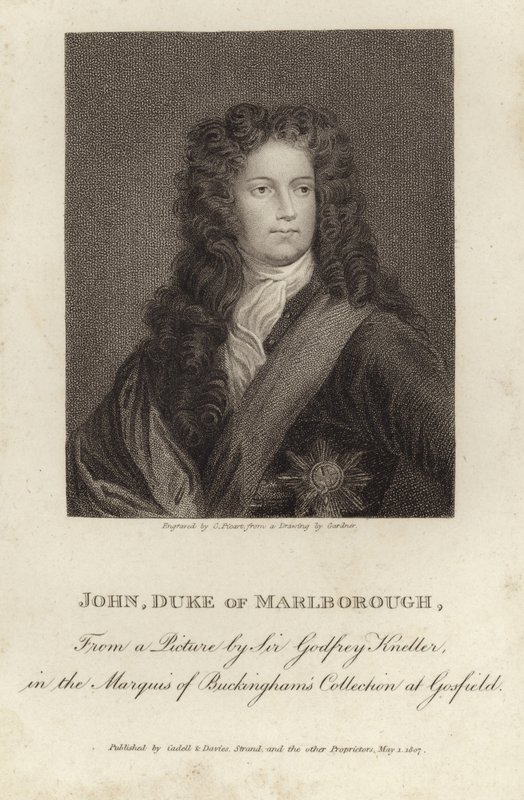 Ritratto di John Churchill, Duca di Marlborough da Godfrey Kneller