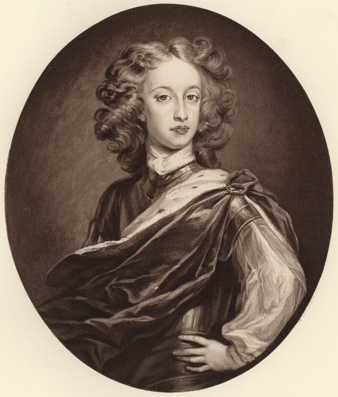 Principe William Duca di Gloucester da Godfrey Kneller