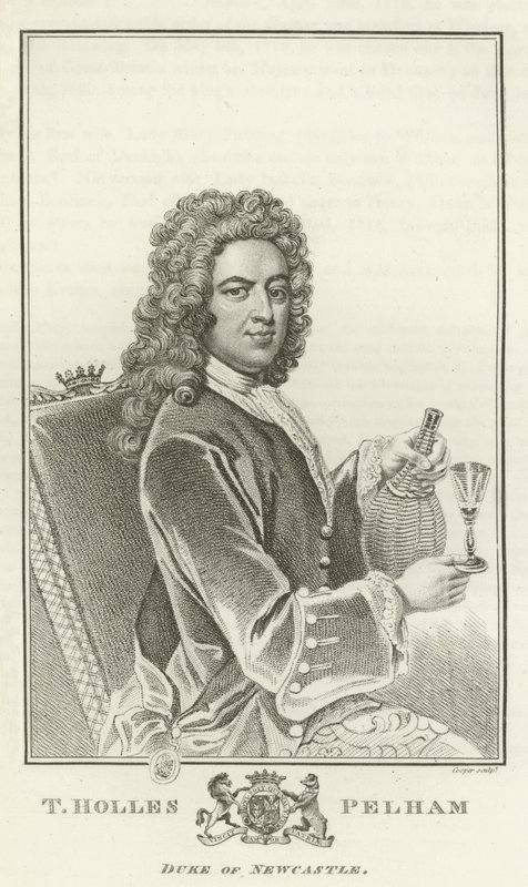 Thomas Holles Pelham, Duca di Newcastle da Godfrey Kneller