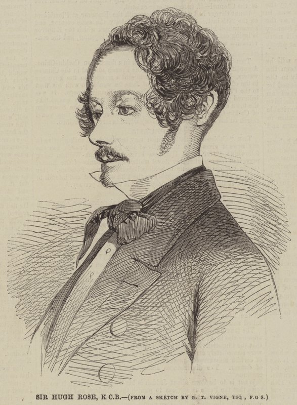 Sir Hugh Rose, KCB da Godfrey Thomas Vigne