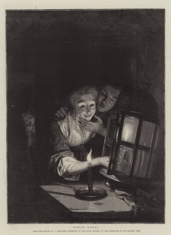 Baci Rubati da Godfried Schalcken