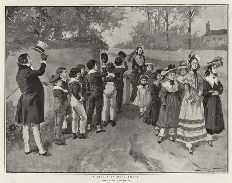 Una lezione di portamento da Gordon Frederick Browne