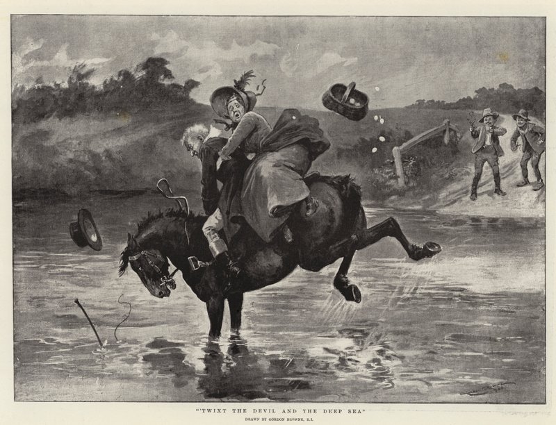 Tra il diavolo e il mare profondo da Gordon Frederick Browne