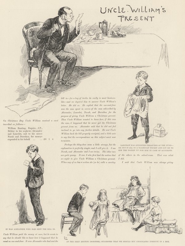 Il regalo di zio William, di Barry Pain da Gordon Frederick Browne