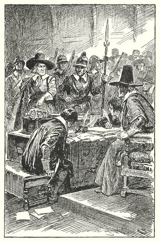 Cromwell espelle il Lungo Parlamento da Gordon Frederick Browne