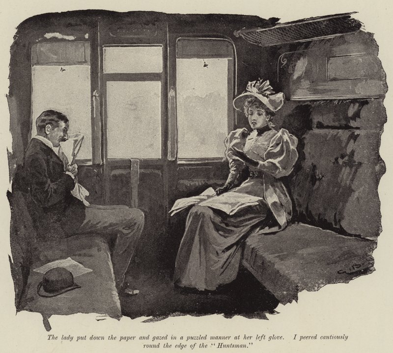 Illustrazione per Just a Short Story, di Arthur Hughes da Gordon Frederick Browne