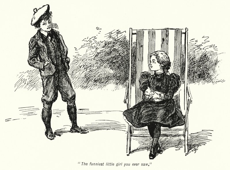Illustrazione per La storia dei cercatori di tesori di E. Nesbit da Gordon Frederick Browne
