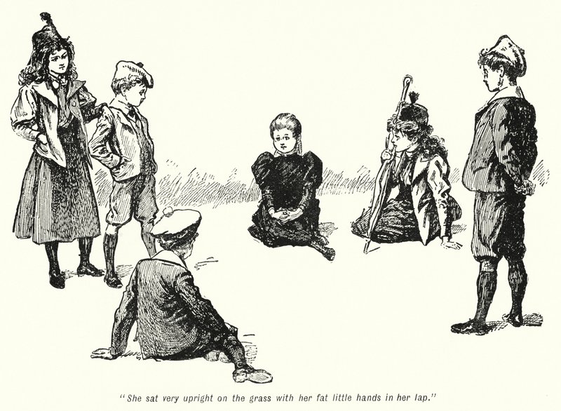 Illustrazione per "The Story of the Treasure Seekers" di E. Nesbit da Gordon Frederick Browne